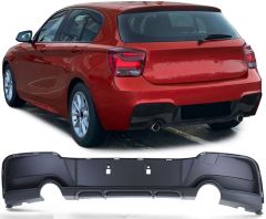 Bmw f20 arka tampon difüzör mtech 2 çıkış 2011 / 2016