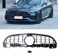 Mercedes w206 gtr ön panjur ızgara seti krom 2020+ c serisi