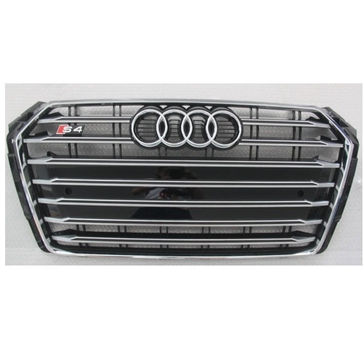 Audi a4 s4 ön panjur ızgara model 2016+ B9 siyah krom
