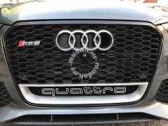 Audi a6 rs6 ön panjur ızgara 2014 / 2017 C7 pianoblack