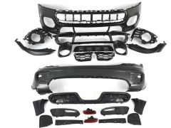 Mini cooper f55 f56 f57 jcw body kit tampon seti 2014+