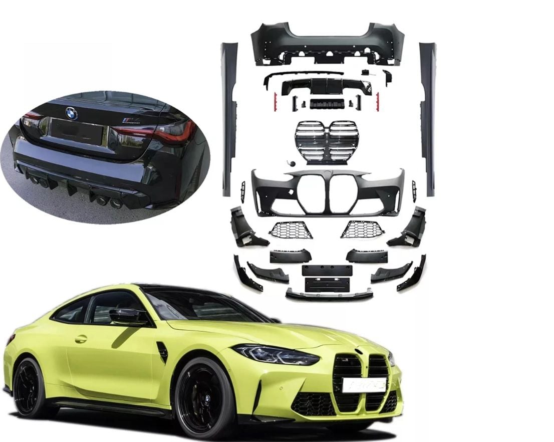 Bmw g22 m4 body kit tampon seti dönüşüm seti komple 2019+