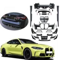 Bmw g22 m4 body kit tampon seti dönüşüm seti komple 2019+