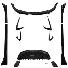 Tesla model y body kit aero kit pianoblack