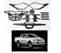 Mitsubishi l200 dış kaplama seti siyah set full 2014 / 2016