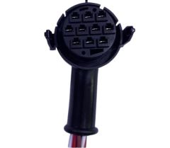 AEM32 10K011 SOKET STOP TIR 10P YUVARLAK
