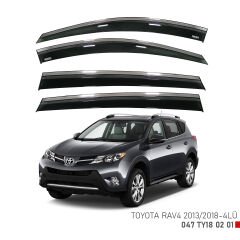 Toyota rav 4 cam rüzgarlığı kromlu niken 2013 / 2018