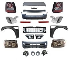RR sport l320 autobiography dönüşüm body kit tampon seti 2005 / 2012