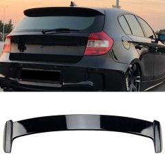 Bmw e87 bagaj üstü spoiler siyah boyalı plastik 2004 / 2011