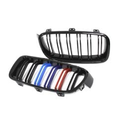Bmw f30 m3 ön panjur ızgara böbrek m renk