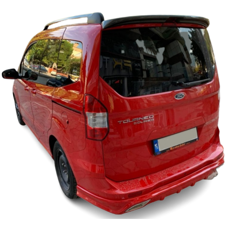 Ford courier bagaj üstü spoiler siyah boyalı