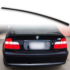 Bmw e46 m3 bagaj üstü spoiler siyah boyalı plastik 1998 / 2005