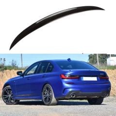 Bmw g20 bagaj üstü spoiler siyah boyalı plastik 2019+
