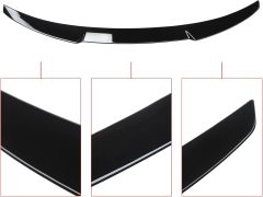 Bmw g20 m3 yarasa bagaj üstü spoiler siyah boyalı plastik 2019+