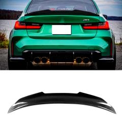 Bmw g20 psm bagaj üstü spoiler siyah boyalı plastik 2019+