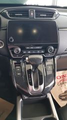 Honda crv uyumlu orta menfez kaplaması karbon 2018+