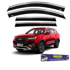 Chery tiggo 8 cam rüzgarlığı kromlu 2018+