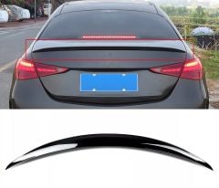 Mercedes w206 bagaj üstü spoiler siyah boyalı plastik 2020+