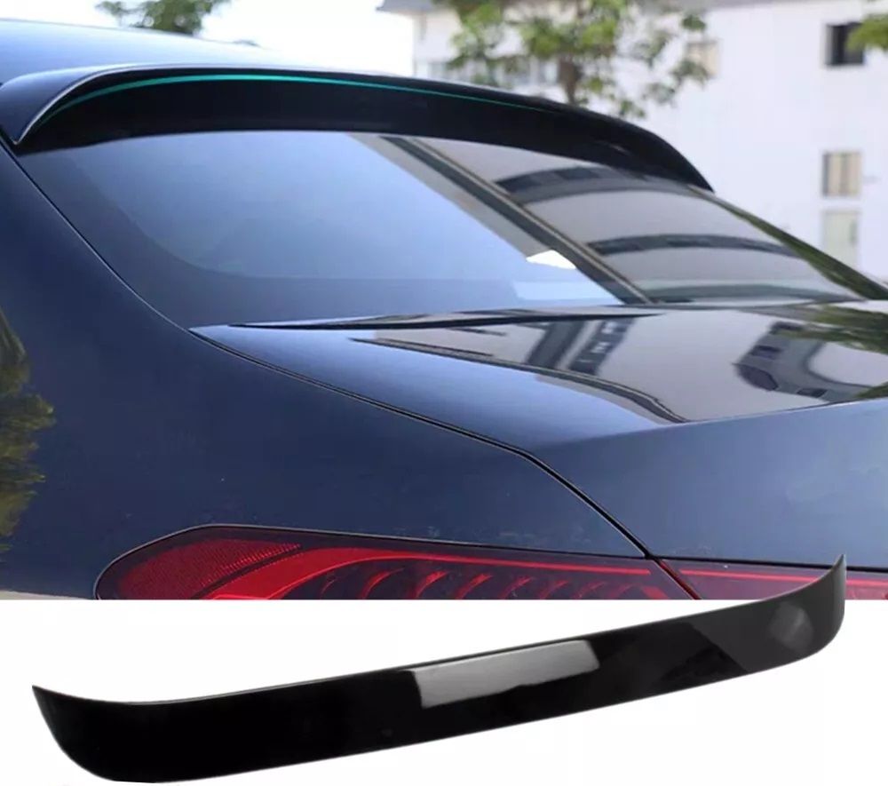 Mercedes w206 cam üstü spoiler siyah boyalı plastik 2020+