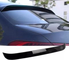 Mercedes w206 cam üstü spoiler siyah boyalı plastik 2020+