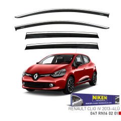 Renault clio 4 cam rüzgarlığı kromlu 2013 / 2015 niken