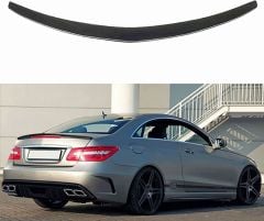 Mercedes w207 bagaj üstü spoiler siyah boyalı plastik 2009 / 2016
