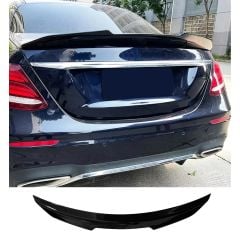 Mercedes w213 psm bagaj üstü spoiler siyah boyalı plastik 2015+