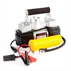 Araç lastik hava kompresörü metal çift silindir çantalı 150psi  OSCAR