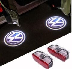 Vw t-roc kapı altı ışık lazer led logo hoşgeldin aydınlatma