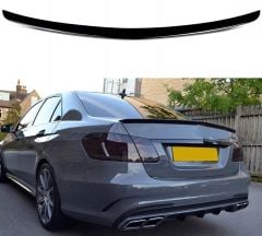 Mercedes w212 bagaj üstü spoiler siyah boyalı plastik 2009 / 2016