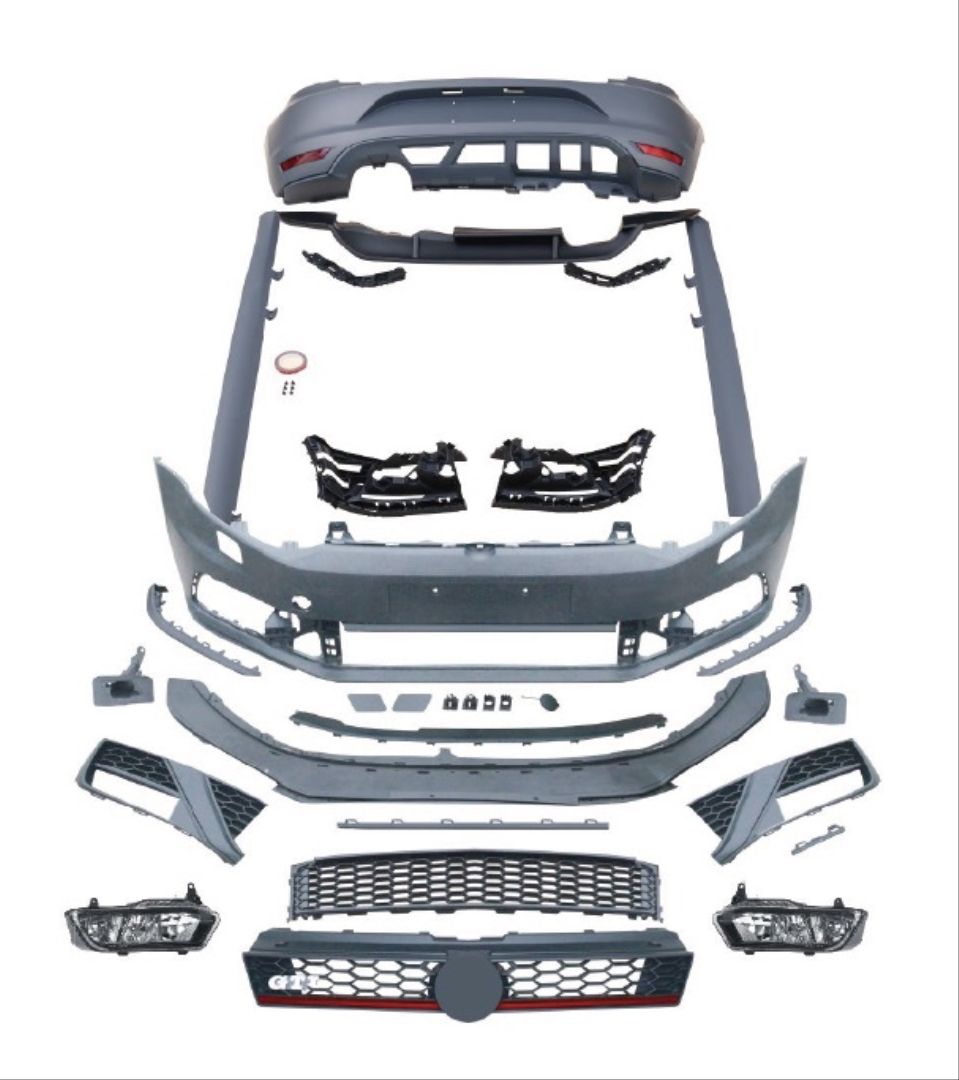 Vw polo 6r 6c gti body kit tampon seti 2010 / 2017