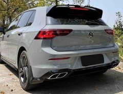 Vw Golf 8 bagaj üstü spoiler oettinger pianonblack 2020+
