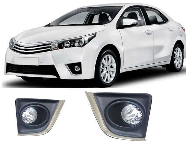 Toyota corolla sis lambası farı çerçeveli 2013 / 2016