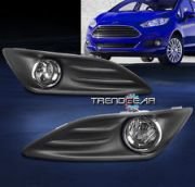 Ford fiesta sis lambası farı çerçeveli 2013+