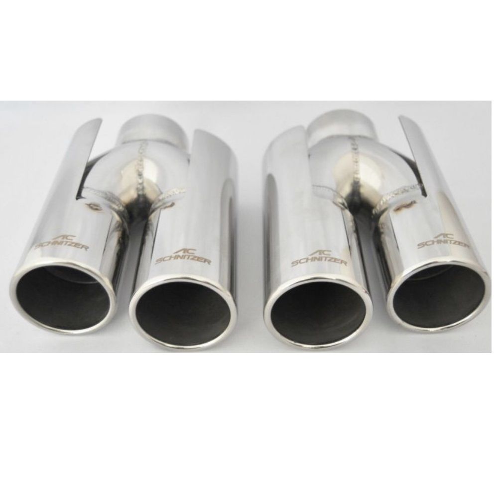 AC SCHNİTZER EGZOZ UCU ÇiFTLi  L/R (63*70)