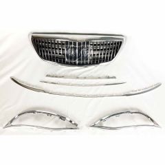Mercedes w222 maybach ön tampon ve panjur seti