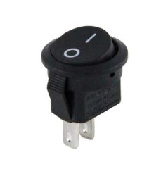 MİNİ ANAHTAR UNIVERSAL BUTON YUVARLAK IŞIKSIZ (10'LU PAKET)
