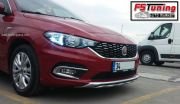 Fiat egea difüzör seti ön ve arka takım çift çıkış gri