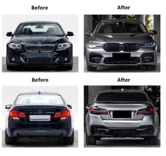 Bmw f10 g30 f90 m5 dönüşüm body kit seti 2009 / 2016