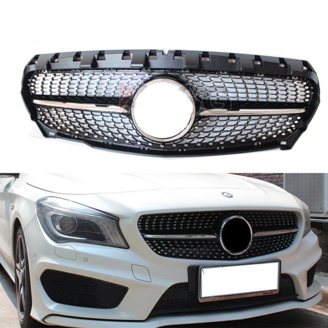 Mercedes cla diamond amg ön panjur ızgara seti w117 2012 / 2018
