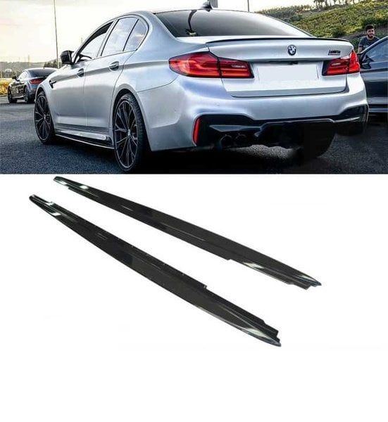 Bmw G30 yan marşbiyel lip pianoblack 2017 / 2023