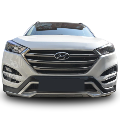 Hyundai tucson ön arka tampon koruması difüzör 2015 / 2017 turbolu modeller için