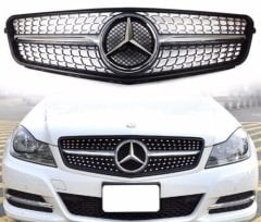 Mercedes w204 diamond amg ön panjur ızgara seti 2007 -2012
