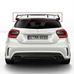 Mercedes w176 a45 amg gt bagaj üstü spoiler siyah boyalı 2012 / 2018