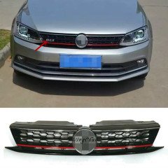 Vw Jetta gli ön panjur ızgara kırmızı şeritli 2015+
