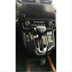 Honda crv uyumlu vites konsol kaplaması karbon 2018+