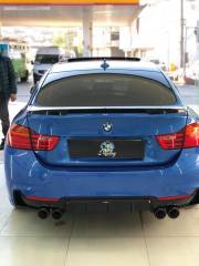 Bmw f36 bagaj üstü spoiler pianoblack boyalı 2014 / 2018