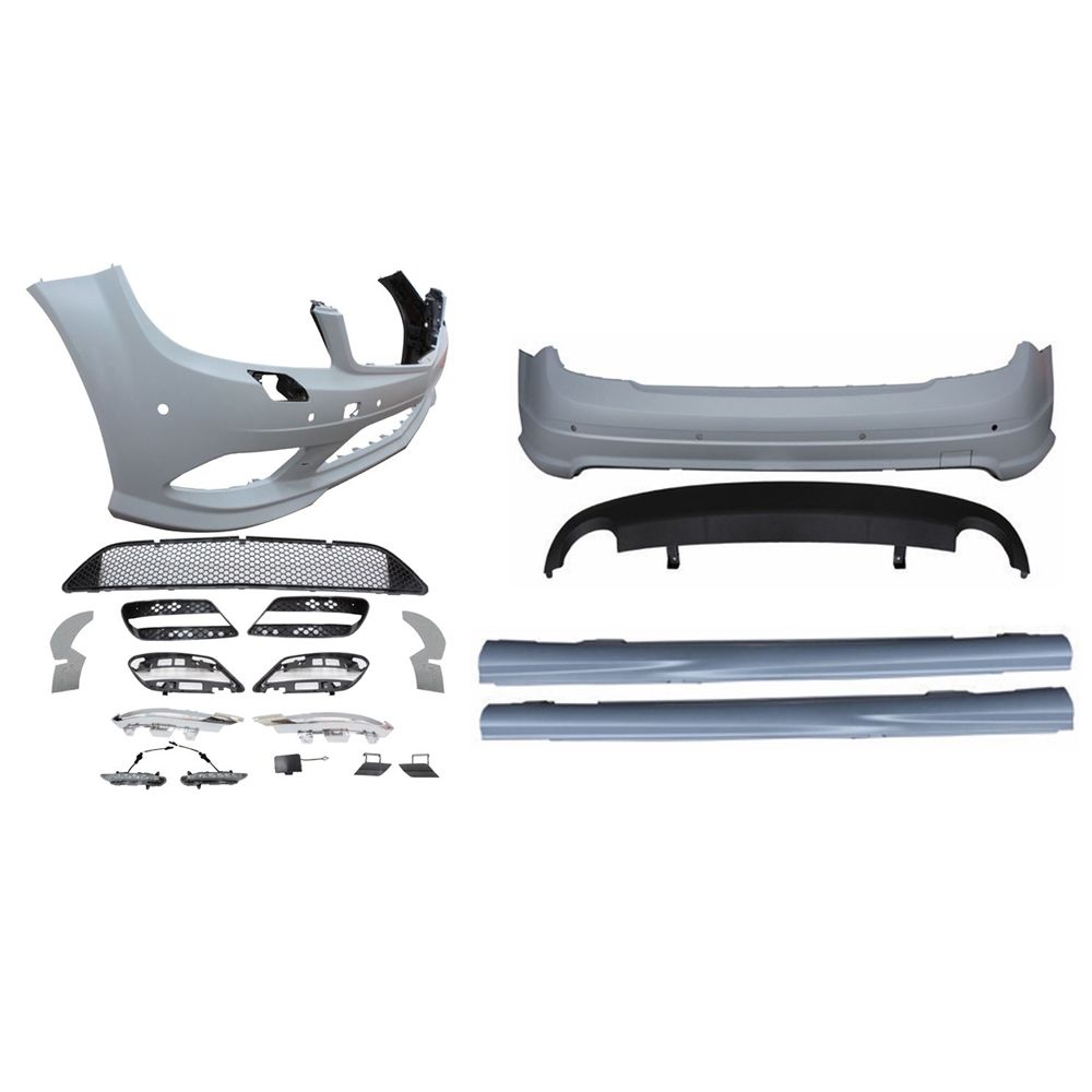 Mercedes w204 body kit tampon seti ledli 2007 / 2011