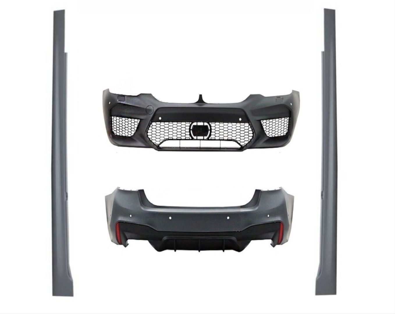 Bmw g30 m5 body kit tampon ve panjur seti 2017+
