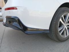 Honda civic fe1 uyumlu arka flap takımı pianoblack 2022+
